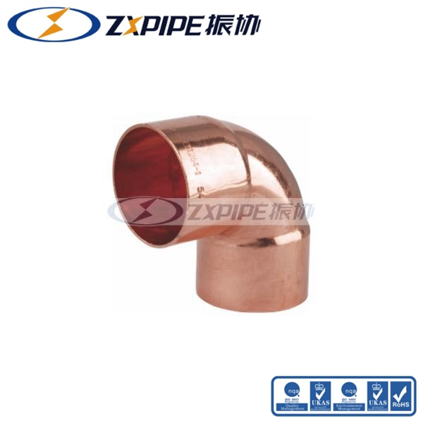 copper 90° elbow